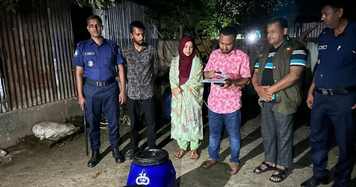 ভাঙ্গুড়ায় ভেজাল দুধ তৈরির দায়ে এক যুবকের কারাদণ্ড