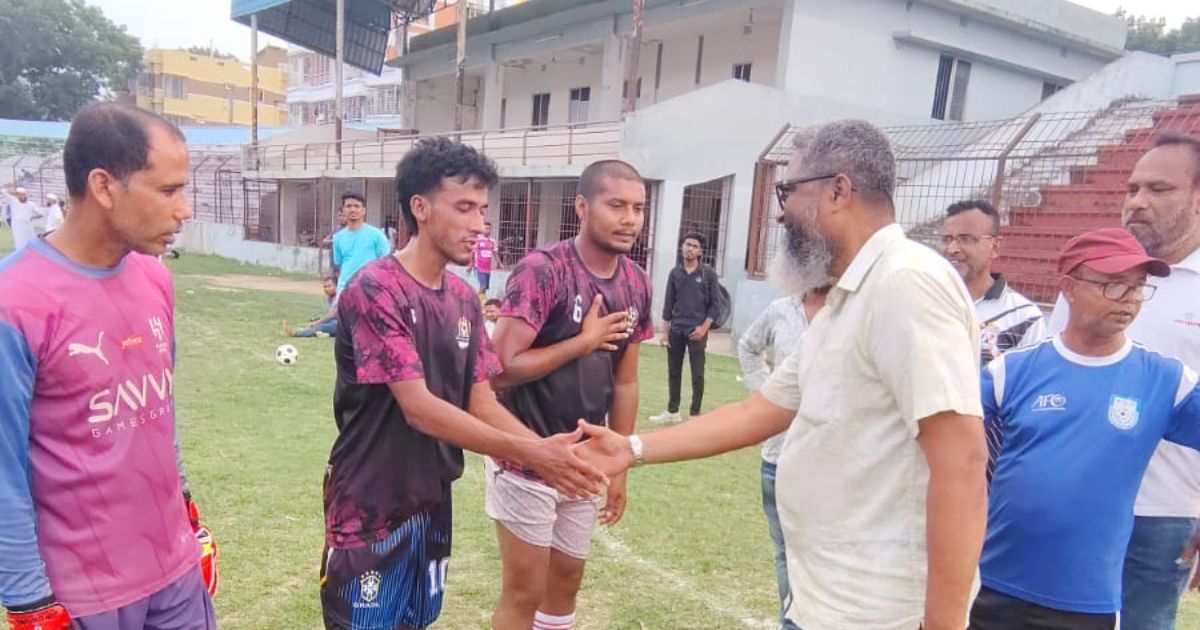 মাগুরায় শহিদ রাব্বি স্মৃতি ফুটবল টুর্নামেন্টের উদ্বোধন
