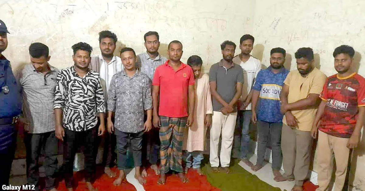 কুমিল্লায় ছাত্রলীগ–যুবলীগের ১২ নেতাকর্মী আটক
