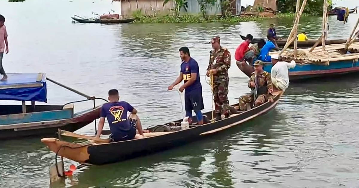 ঝড়ে কাপ্তাই হ্রদে নৌকা ডুবিতে ২ শিশু ও নারীর মৃত্যু
