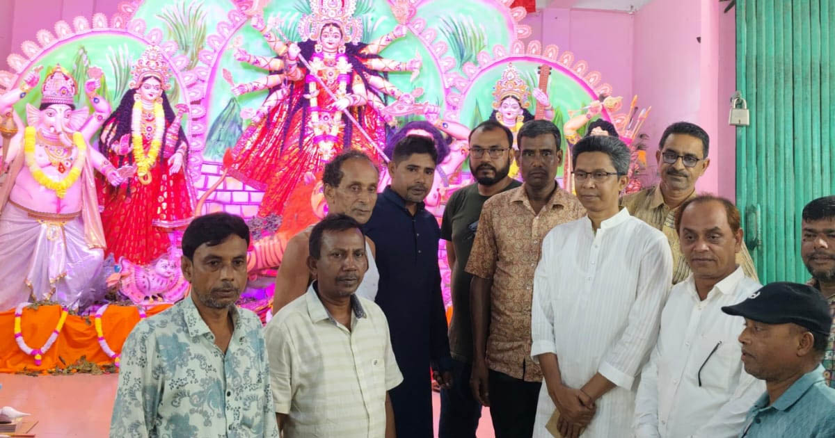 শারদীয় দুর্গোৎসব হোক সম্প্রীতি ও মিলনের সেতুবন্ধন: মাহবুবুর রহমান