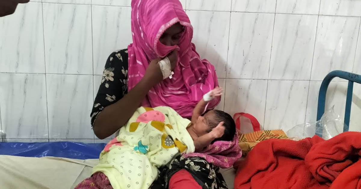 মহেশপুরে ৬৫ হাজার টাকায় বিক্রি হওয়া নবজাতক উদ্ধার