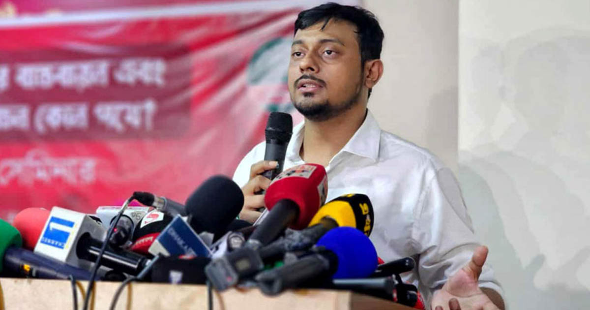 আওয়ামী লীগের সন্ত্রাসকে ঠেকাতে হাসনাত আবদুল্লাহ একাই যথেষ্ট
