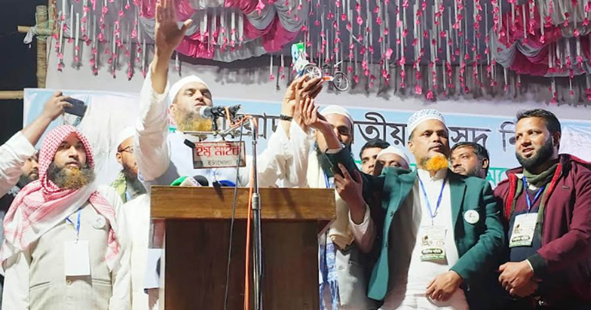 ফ্যাসিবাদ ও স্বৈরতন্ত্র ফিরিয়ে আনার ষড়যন্ত্র চলছে: মামুনুল হক
