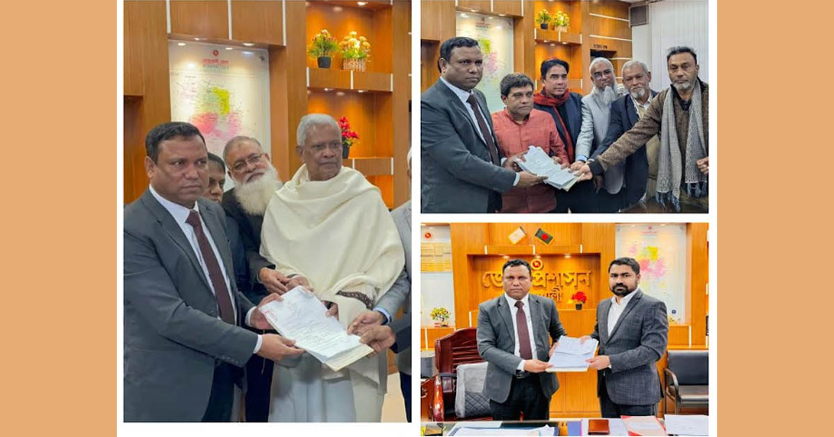 নোয়াখালীতে ৬২ প্রাথীর মনোনয়নপত্র দাখিল