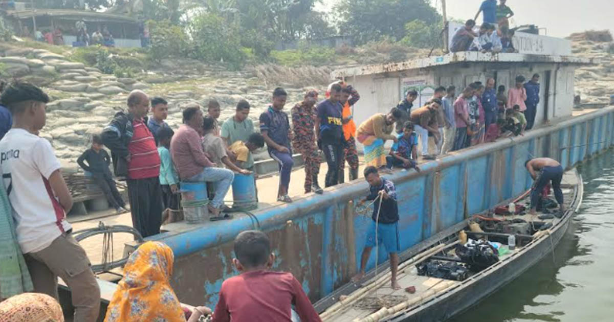 দৌলতদিয়ায় পদ্মা নদীতে নিখোঁজ যুবকের সন্ধান মেলেনি তিন দিনেও