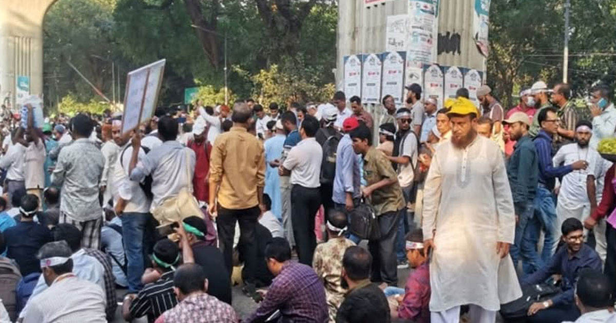 প্রাথমিক শিক্ষক আন্দোলনের আহ্বায়ক সামছুদ্দীন স্ট্যান্ড রিলিজ