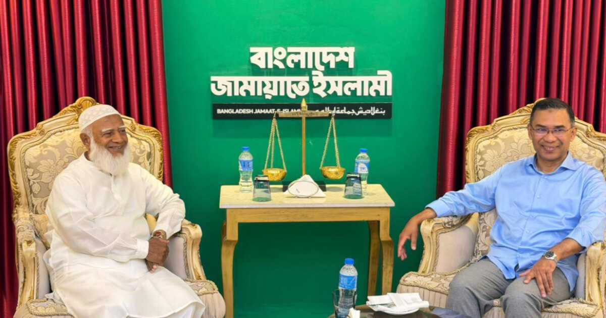 তারেক-শফিকুর বৈঠক: নির্বাচন-পরবর্তী সংঘাতমুক্ত রাজনীতির নতুন অঙ্গীকার