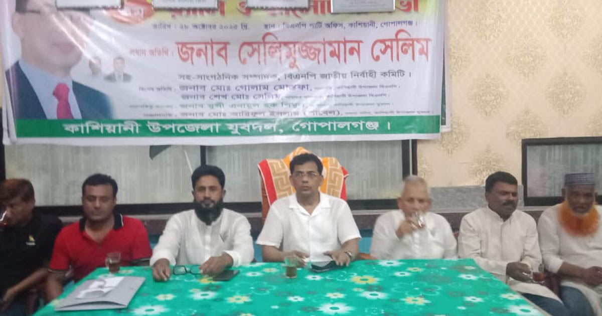 জামায়াত নেতার বক্তব্যের নিন্দা জানালেন বিএনপি নেতা সেলিমুজ্জামান