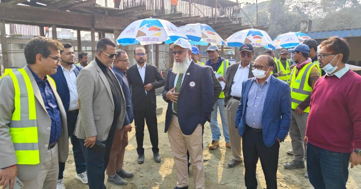 যমুনা সেতু ও সাসেক-২ প্রকল্পের নির্মাণ অগ্রগতি পরিদর্শন করলেন সেতু সচিব