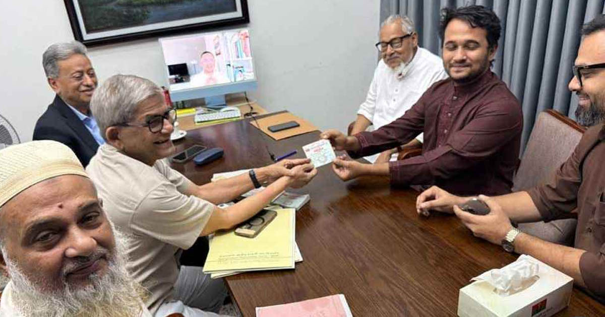 বিএনপিতে যোগ দিলেন মীর মুগ্ধের ভাই স্নিগ্ধ