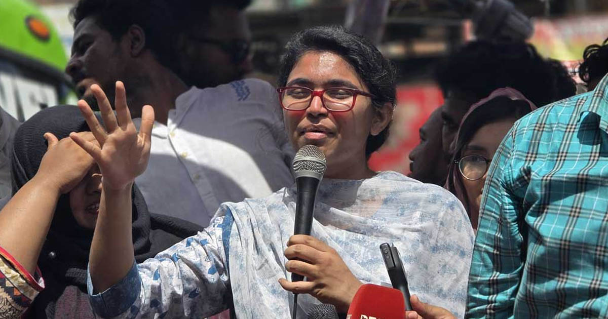 ঢাকা-৯ আসনে স্বতন্ত্র প্রার্থী হচ্ছেন তাসনিম জারা