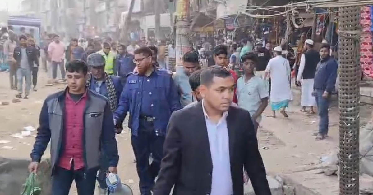 মধুপুরে অবৈধ স্থাপনা উচ্ছেদ অভিযান