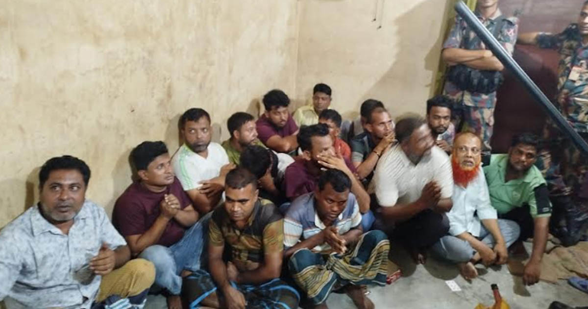 ভেড়ামারায় জুয়া খেলার অপরাধে ১৮ জন আটক, বিভিন্ন মেয়াদে কারাদণ্ড