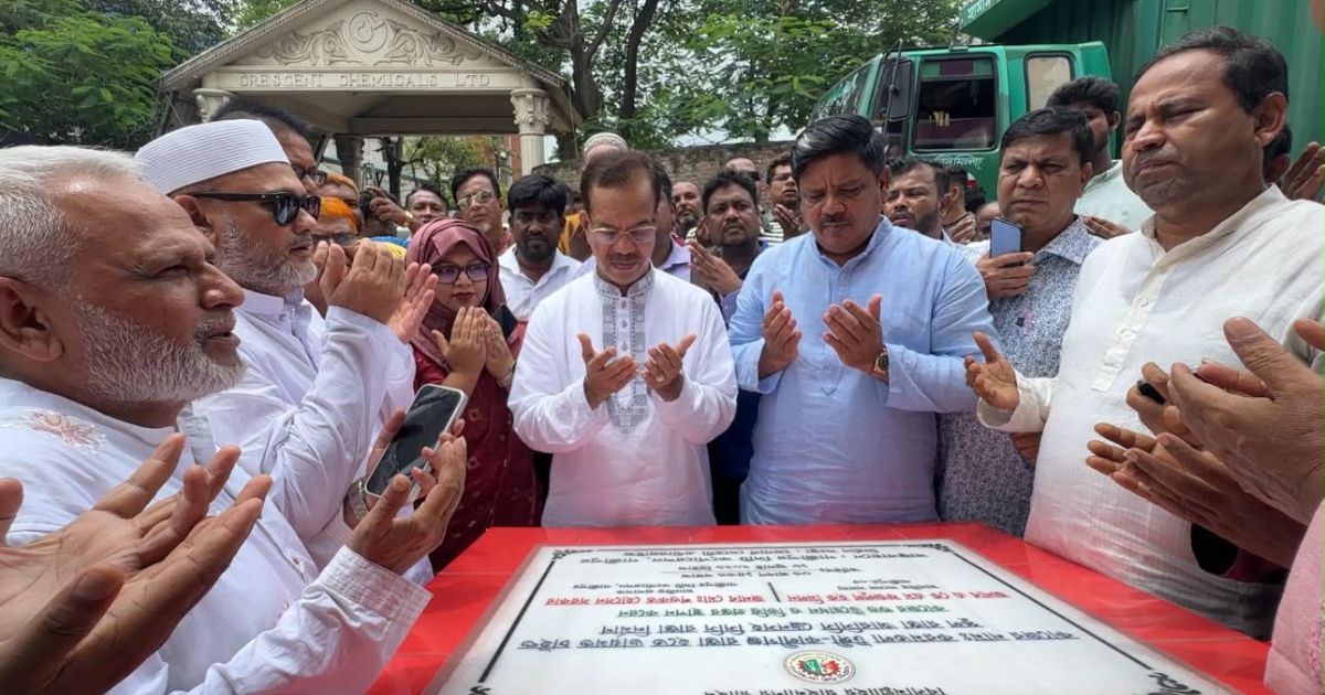 গাজীপুরের পূবাইলে ৮ উন্নয়ন প্রকল্পের ভিত্তিপ্রস্তর স্থাপন
