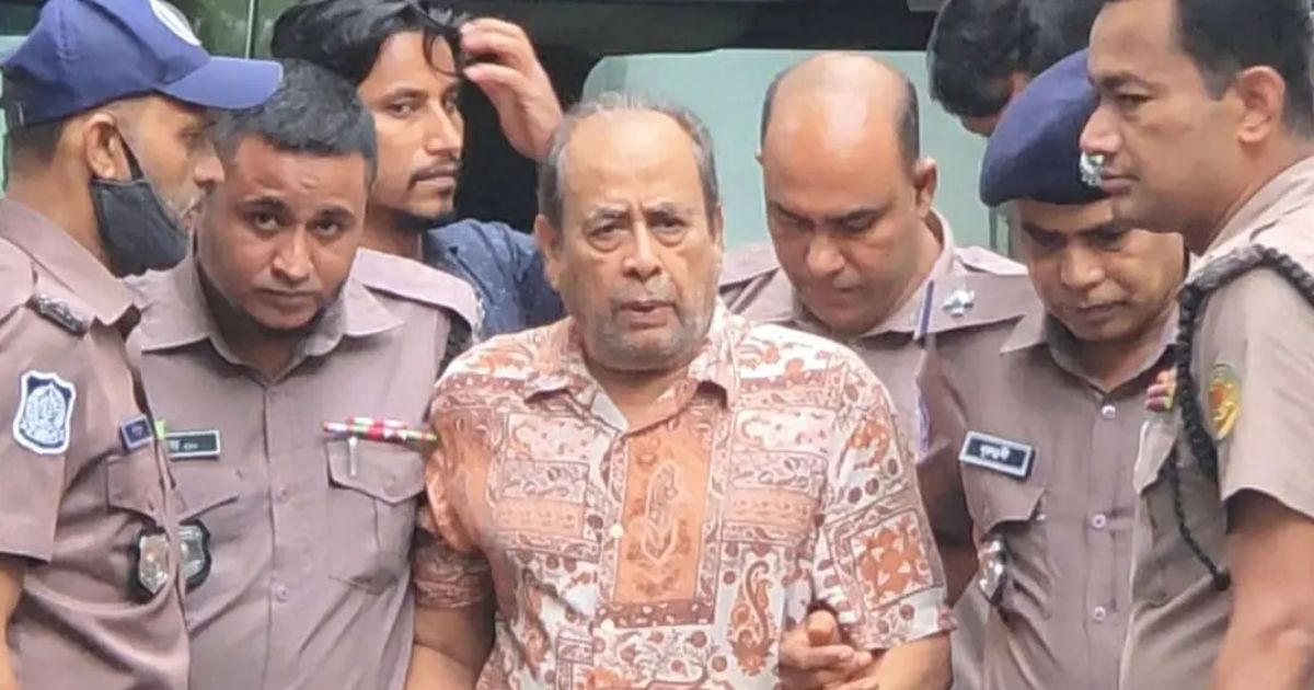 ট্রাইব্যুনালে জিয়াউর রহমান হত্যা মামলার আসামি মোজাফফর