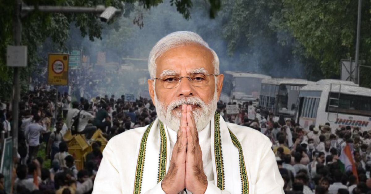মোদির আশ্বাস প্রত্যাখ্যান, দাবি আদায়ে তীব্র হচ্ছে বিক্ষোভ