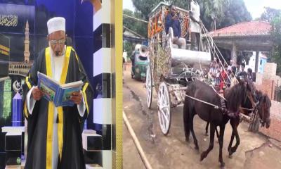 ফেনীতে এক মসজিদে ৫০ বছর ইমামতির পর রাজকীয় বিদায়