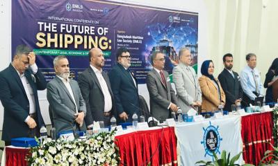 শিপিং খাতের ভবিষ্যৎ নিয়ে মেরিটাইম ল’ সোসাইটির আন্তর্জাতিক সম্মেলন