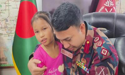 সাজেকে সড়ক দুর্ঘটনায় নিহত শিক্ষিকার পাশে বিজিবি