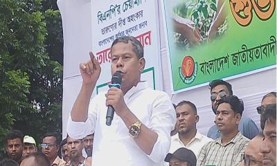 দিনাজপুরে কৃষকদলের উদ্যোগে বৃক্ষরোপণ কর্মসূচি পালন