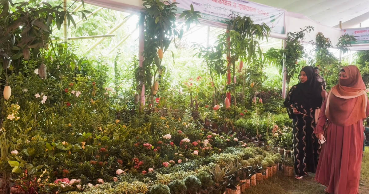 মাদারীপুরে ৭ দিনব্যাপী বৃক্ষমেলা শুরু