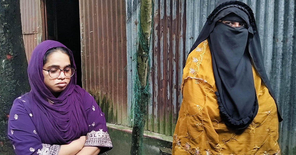 সরিষাবাড়ীতে স্ত্রীর দাবিতে প্রবাসীর বাড়িতে দুই নারীর অনশন
