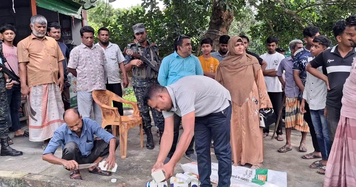 আলমডাঙ্গায় ভোক্তা অধিকারের অভিযানে চার প্রতিষ্ঠানকে জরিমানা