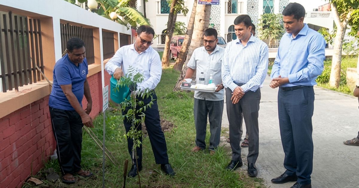 আটঘরিয়ায় রাজশাহী বিভাগীয় কমিশনারের আকস্মিক পরিদর্শন ও বৃক্ষরোপণ