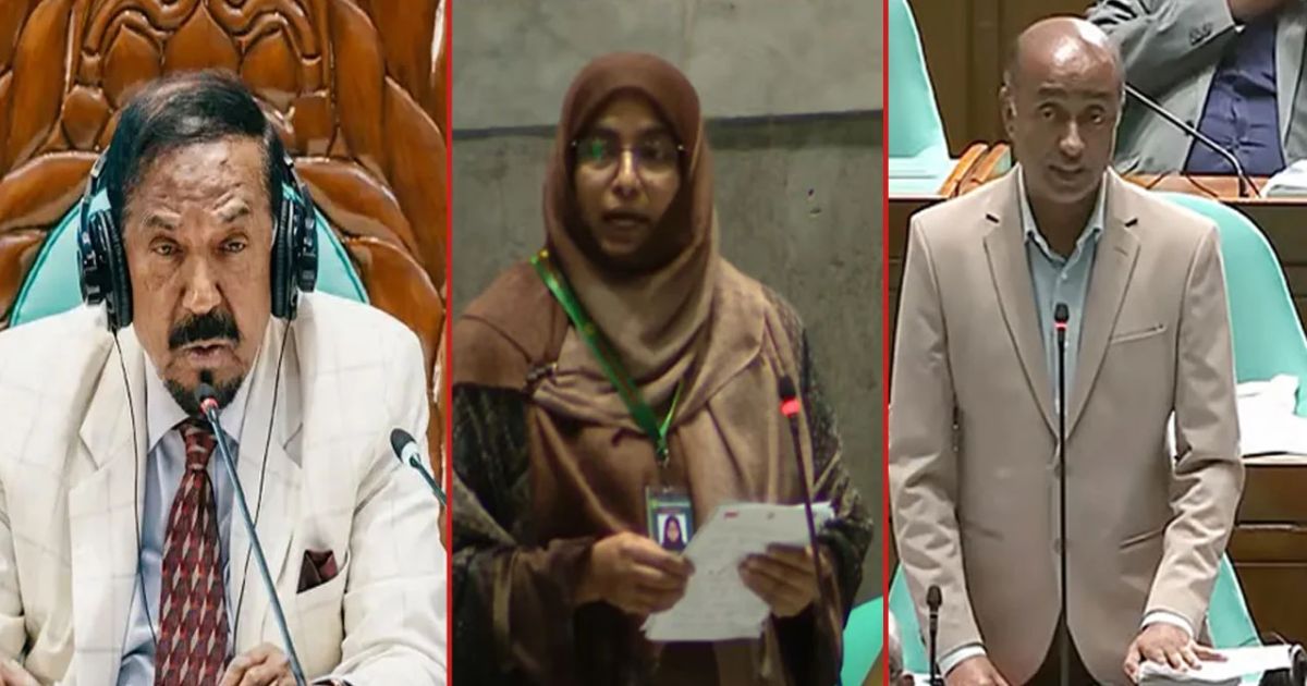 তিনি জুলাই শহীদের মা, এটি খেয়াল রেখে বক্তব্য রাখবেন
