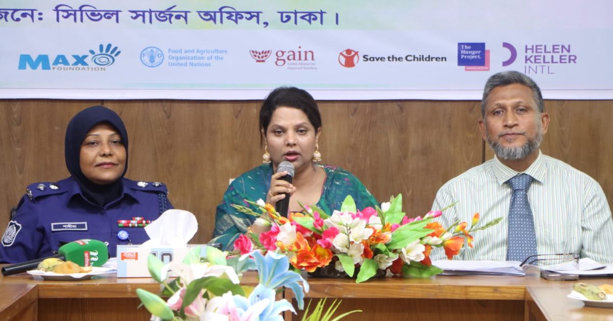 সচেতনতার অভাবে একটি শিশুও যেন ঝুঁকিতে না পড়ে