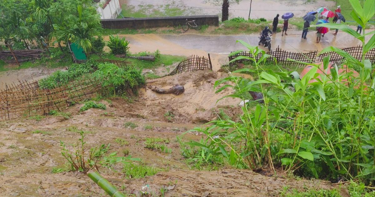 বাঘাইছড়িতে পাহাড়ধসে বৃদ্ধার করুণ মৃত্যু