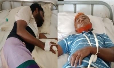 মেঘনায় গভীর রাতে জলদস্যুর হামলা, পিতা-পুত্রকে কুপিয়ে লুট