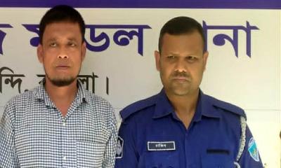 দাউদকান্দিতে আওয়ামী লীগ নেতা জাহাঙ্গীর আলম গ্রেপ্তার
