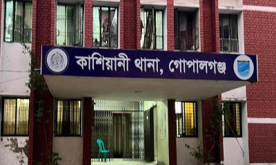 কাশিয়ানীতে স্ত্রীকে পানিতে চুবিয়ে হত্যার অভিযোগ