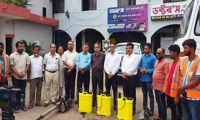 ফেনীতে ডেঙ্গু প্রতিরোধে মাসব্যাপী মশক নিধন অভিযান
