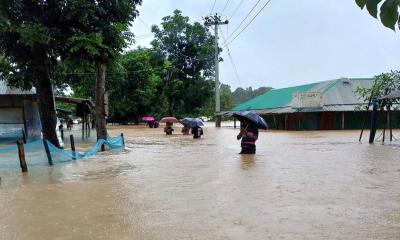 ভারী বৃষ্টি ও উজানের ঢলে ১৪ জেলায় প্লাবনের শঙ্কা
