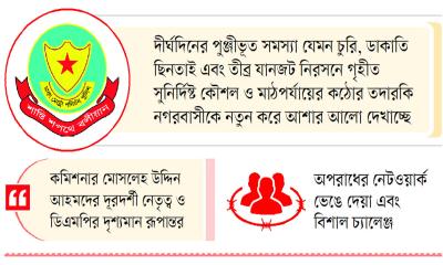 অপরাধ নেটওয়ার্ক ভাঙ্গা ও ডিএমপির চ্যালেঞ্জ