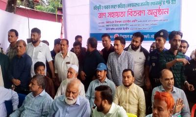 বন্যার্তদের অতন্দ্র প্রহরী সরকার, দুর্যোগ ব্যবস্থাপনা ও ত্রাণ প্রতিমন্ত্রী