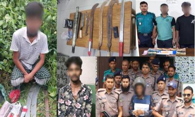 এক মাসে বরিশালে গ্রেপ্তার ৯০৯, বিপুল মাদক ও অস্ত্র উদ্ধার 
