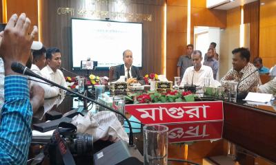 উন্নয়ন ও জনসেবায় সমন্বিত উদ্যোগের প্রতিশ্রুতি মাগুরা জেলা প্রশাসকের