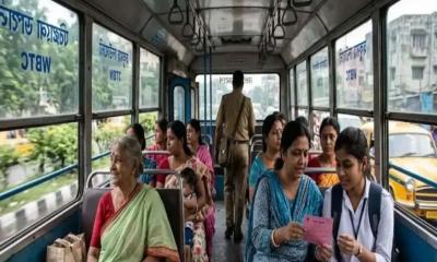 পশ্চিমবঙ্গে সরকারি বাসে নারীদের বিনামূল্যে ভ্রমণ চালু 