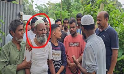 স্ত্রীর জানাজায় যেতে ছেলের বাধা, পুলিশের হস্তক্ষেপে কবর জিয়ারত করলেন বাবা