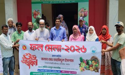 আটঘরিয়ায় ৩ দিনব্যাপী ফল মেলার উদ্বোধন
