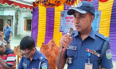 অপরাধমুক্ত সমাজ গড়তে সরিষাবাড়ীতে ওপেন হাউস ডে ও বিট পুলিশিং সমাবেশ