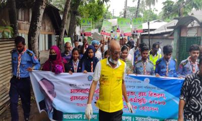 পিরোজপুরে মাসব্যাপী পরিচ্ছন্নতা, বৃক্ষরোপণ ও মাদকবিরোধী কর্মসূচির সূচনা