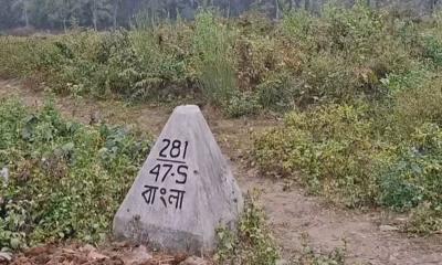 সীমান্তে বেড়া দিতে গিয়ে বিজিবির বাধায় পিছু হটল বিএসএফ