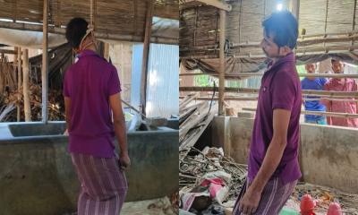 নিজের গোয়ালঘর থেকে গরু ব্যবসায়ীর ঝুলন্ত মরদেহ উদ্ধার