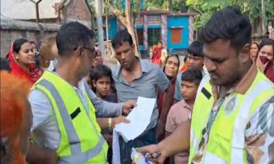 বিএনপি নেতার বাড়ি থেকে কাফনের কাপড় ও হুমকির চিরকুট উদ্ধার
