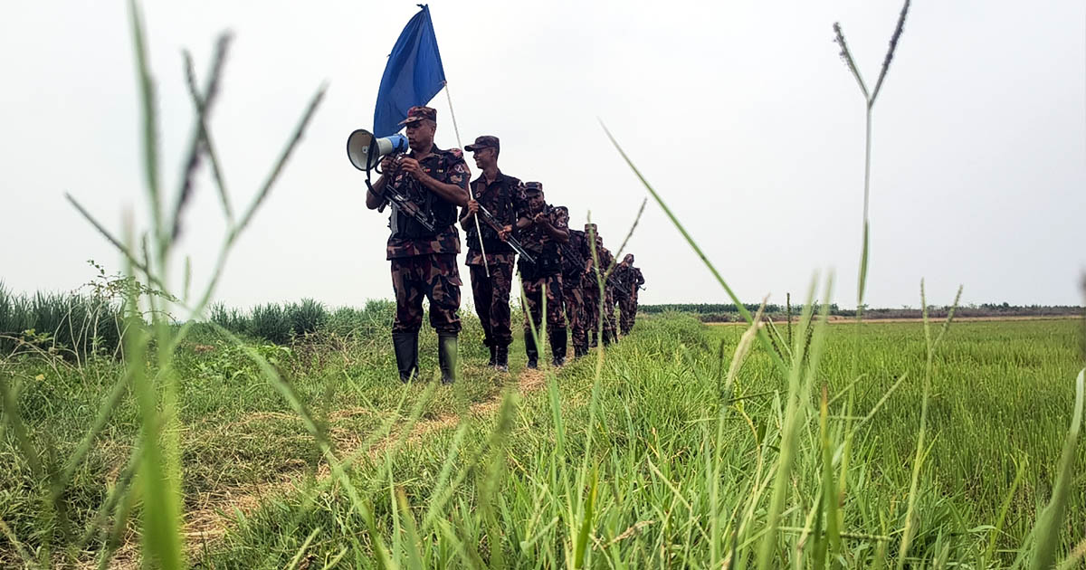 মুজিবনগর সীমান্তে পুশইনের চেষ্টা ব্যর্থ করে দিল বিজিবি
